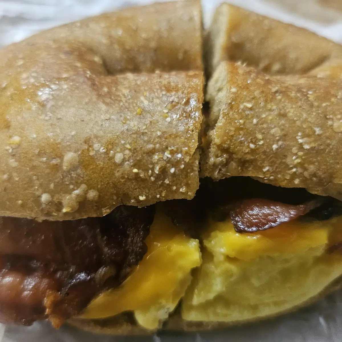 Bacon Egg and Cheese Bagel