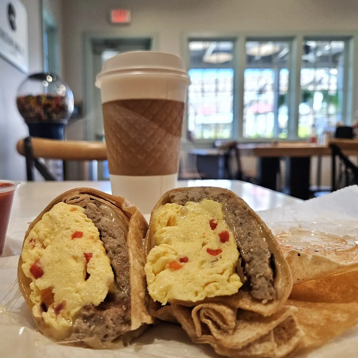 Western Omelette Wrap