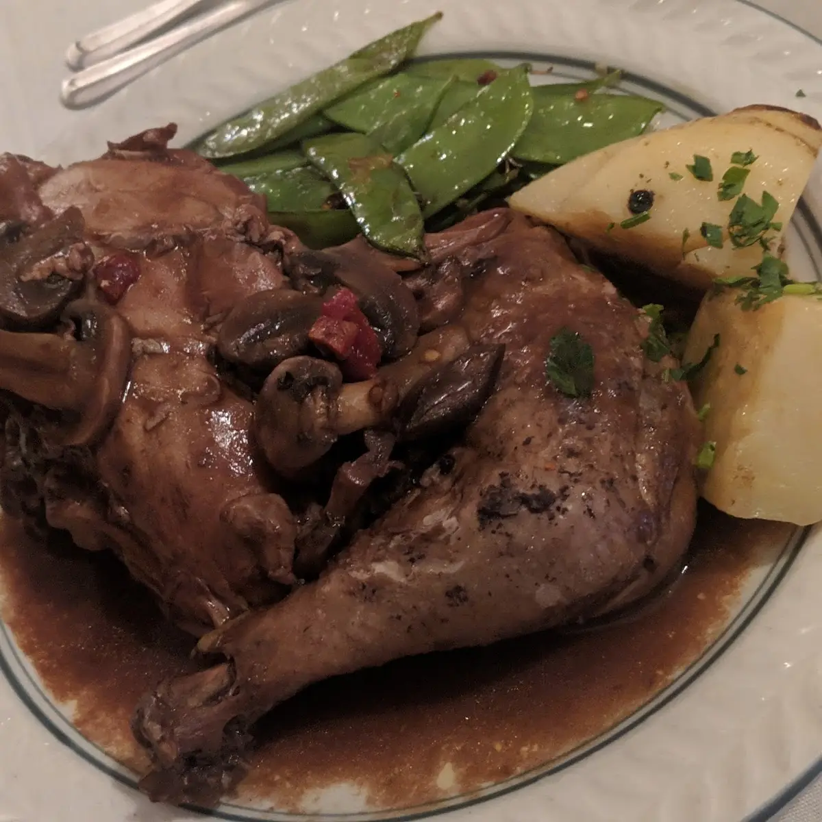 Half Chicken Entree