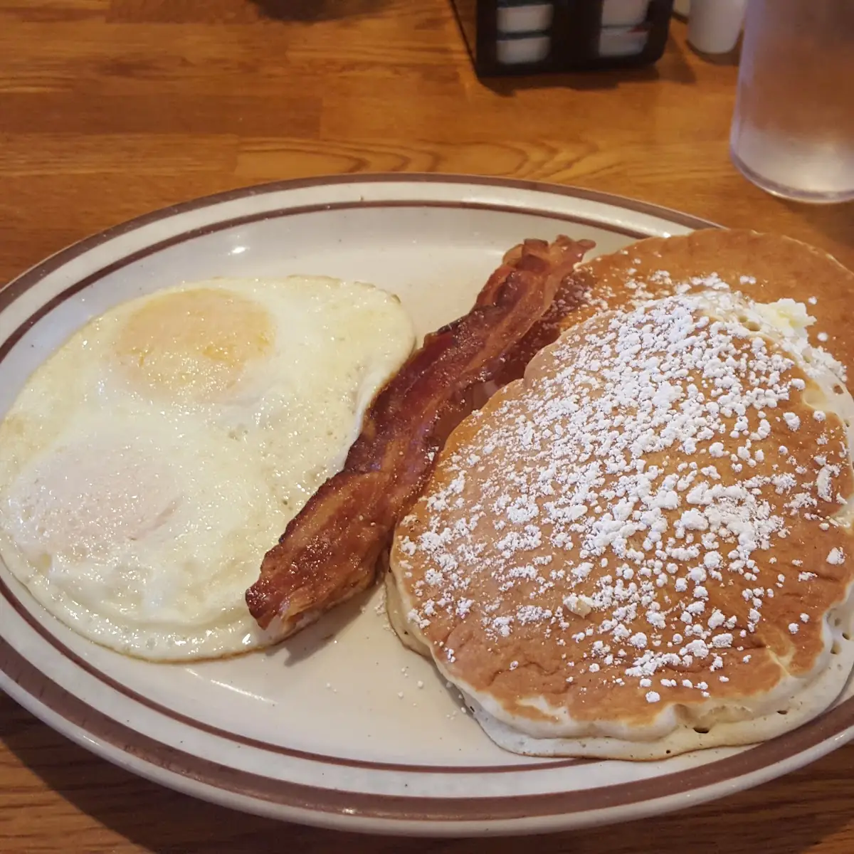 Two Eggs and Bacon or Sausage Patties