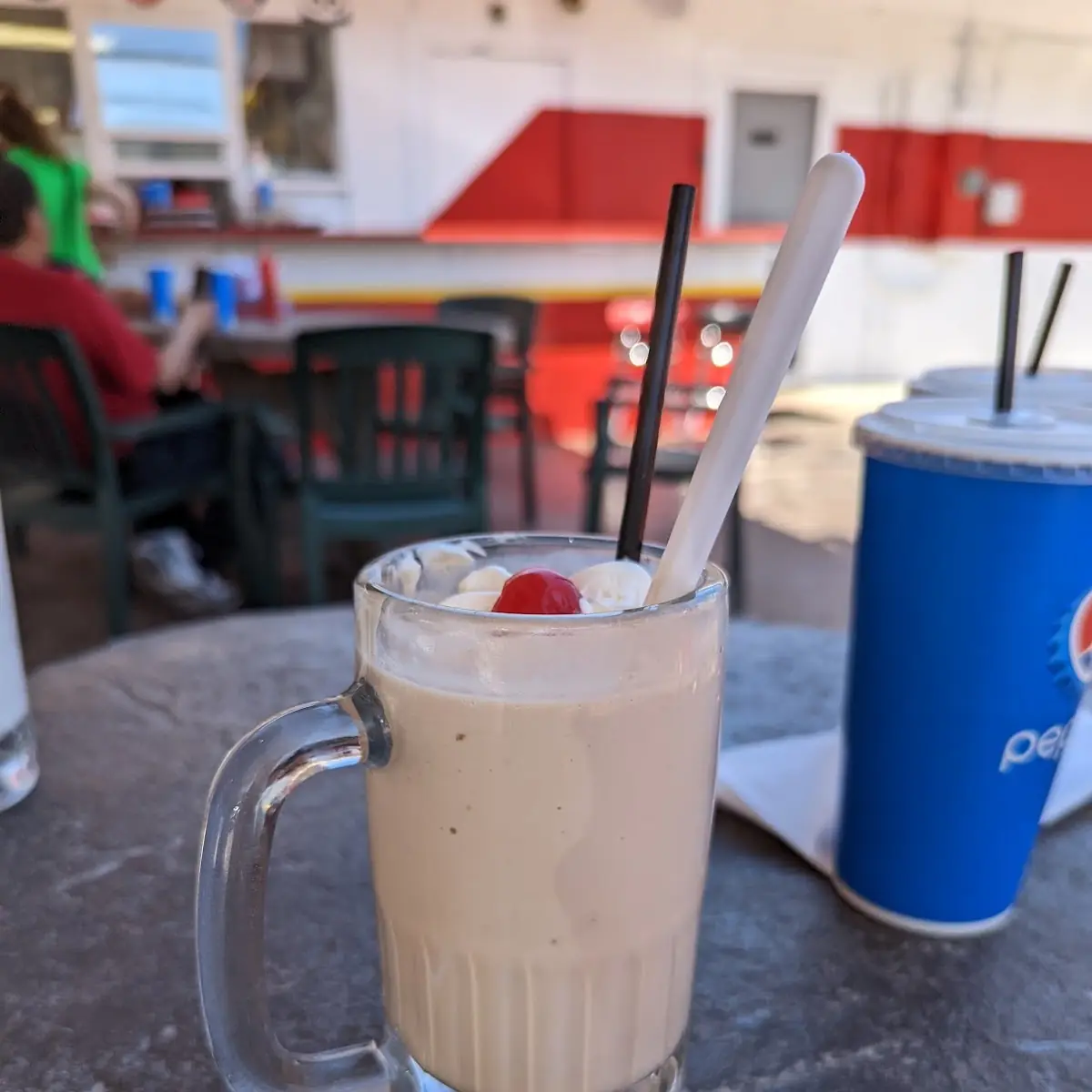 Root Beer Float and Chocolate Shake