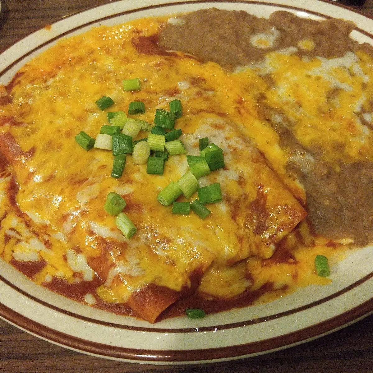 2 Chicken Enchiladas