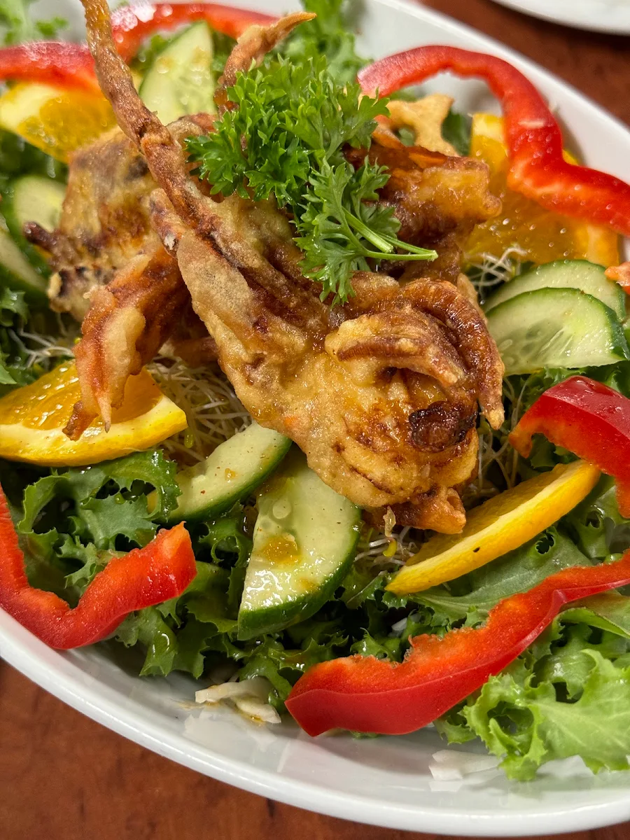 Soft Shell Crab Salad, Kyushu Japanese Restaurant