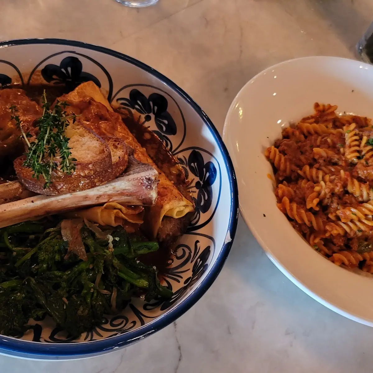 Osso Buco and Boar Lamb Ragu