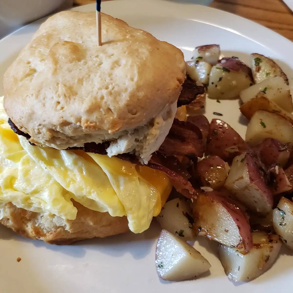 Egg Biscuit Sandwich