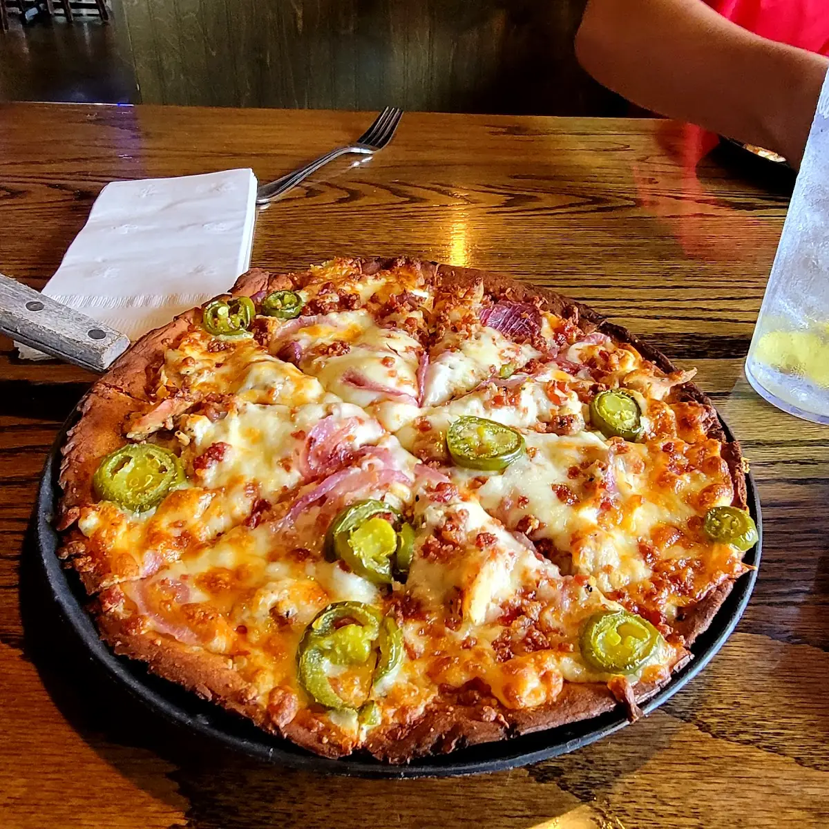 Kickin' Chicken Pizza