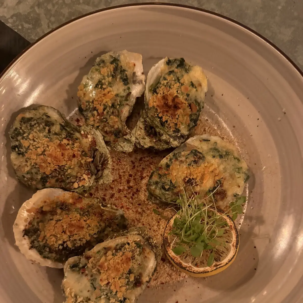 Oysters on the Half Shell