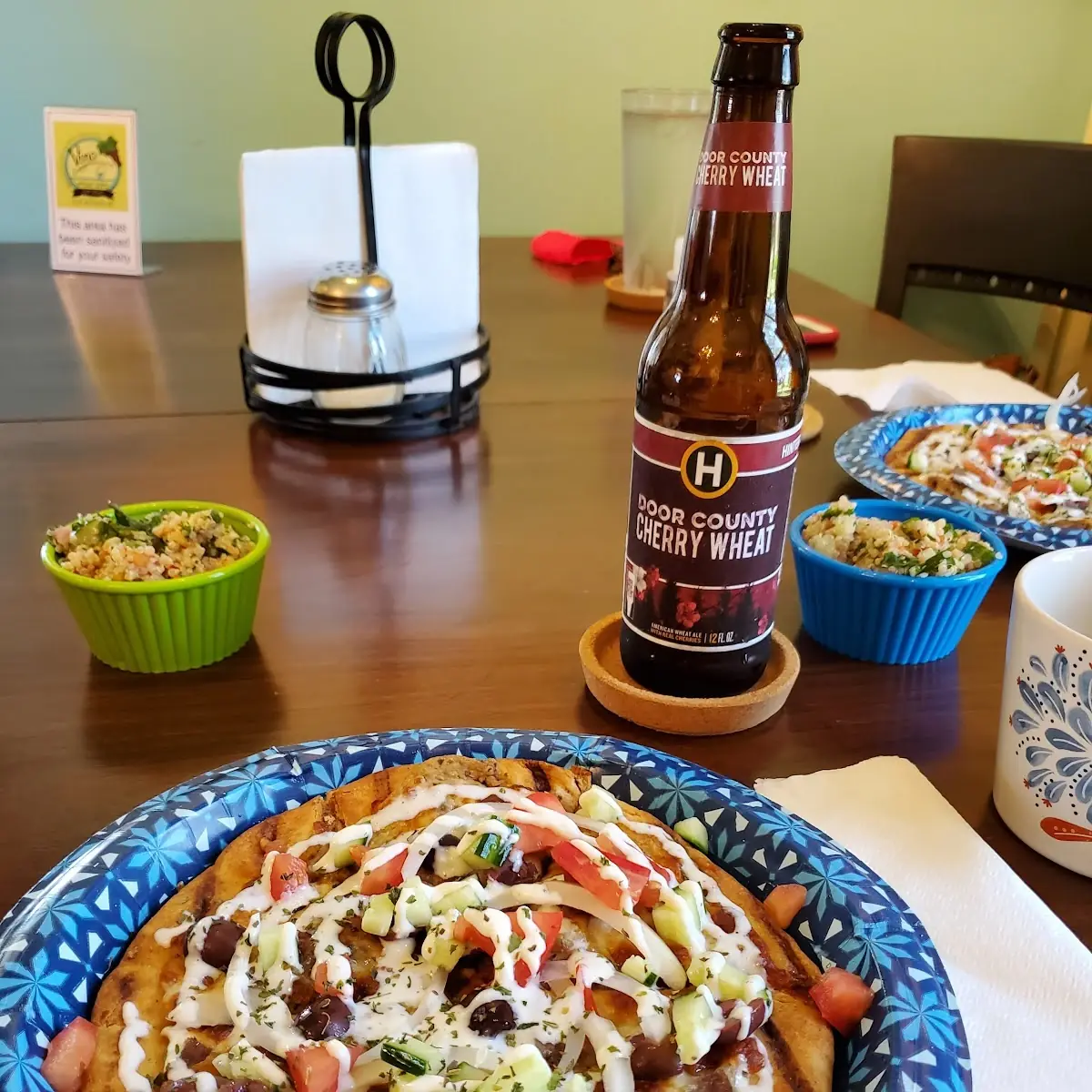 Gyro Flatbread Pizza