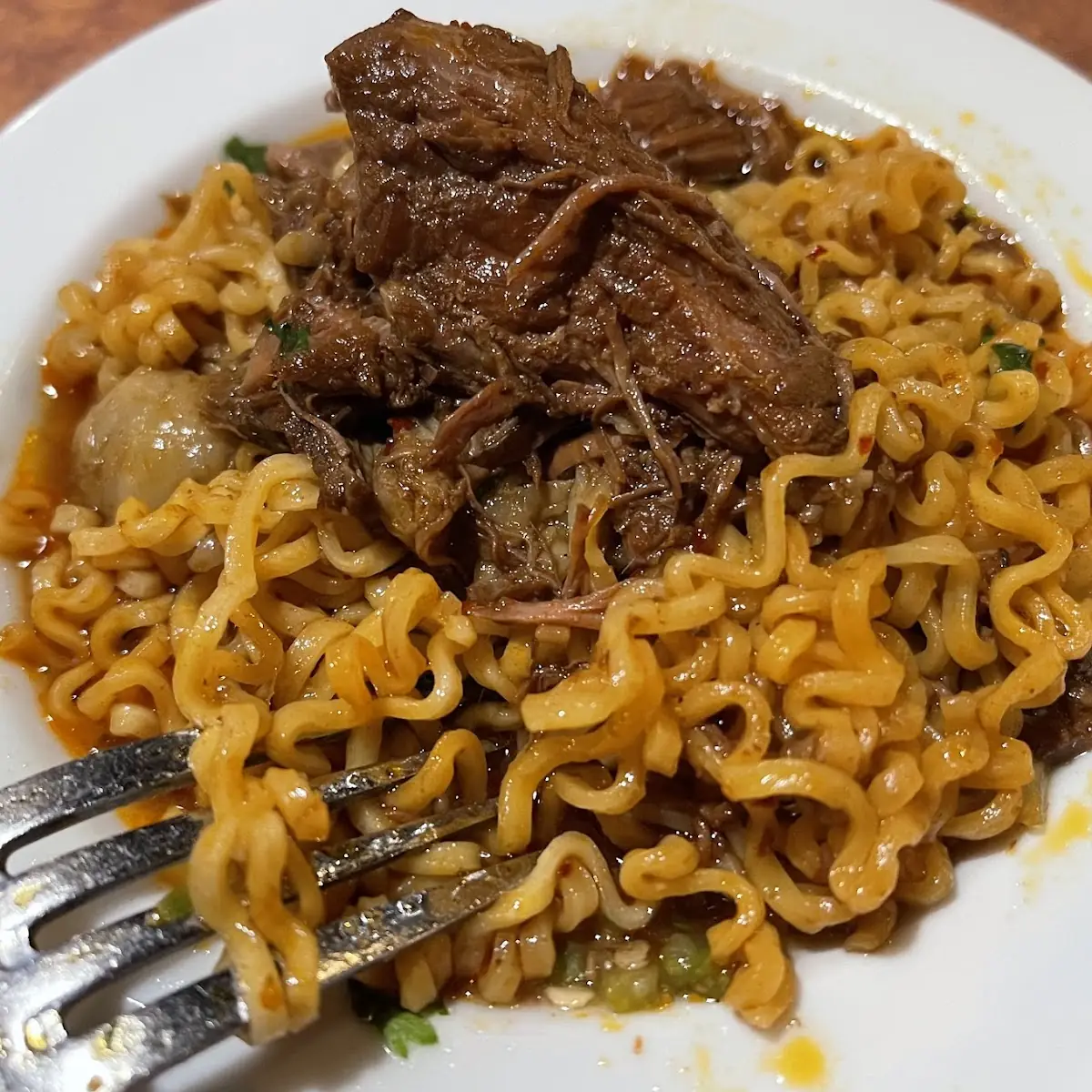 Birria Ramen Noodle Soup