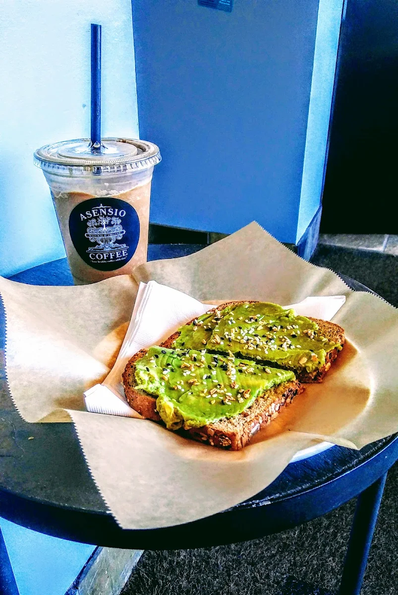 Avocado Toast Blended Mocha