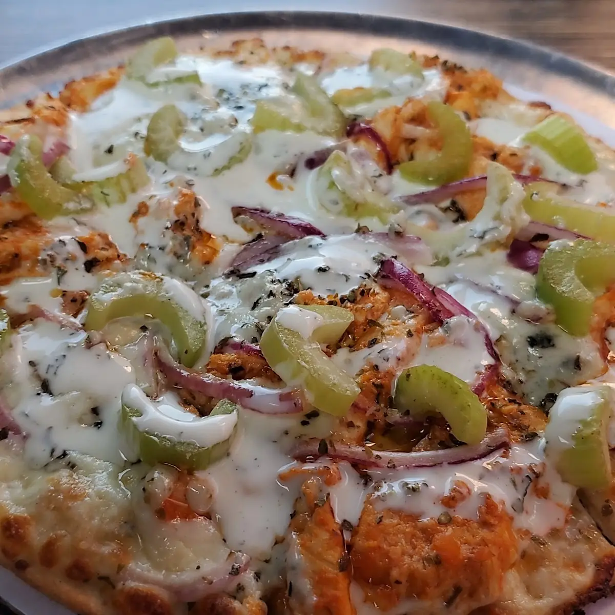 Buffalo Chicken Pizza