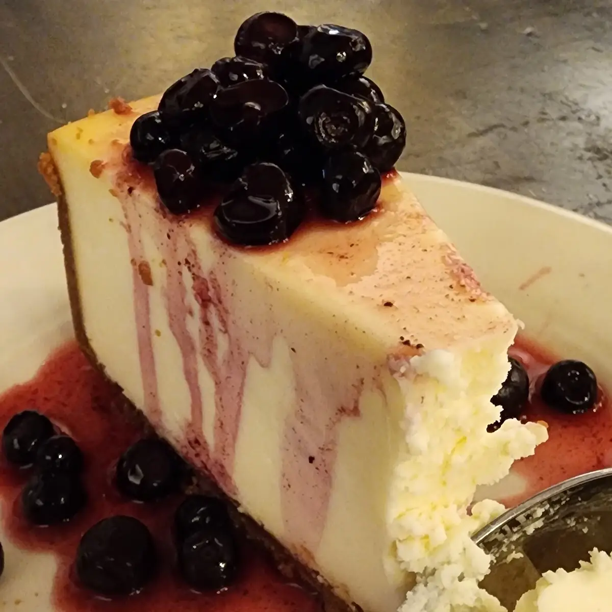 Huckleberry Cheese Cake