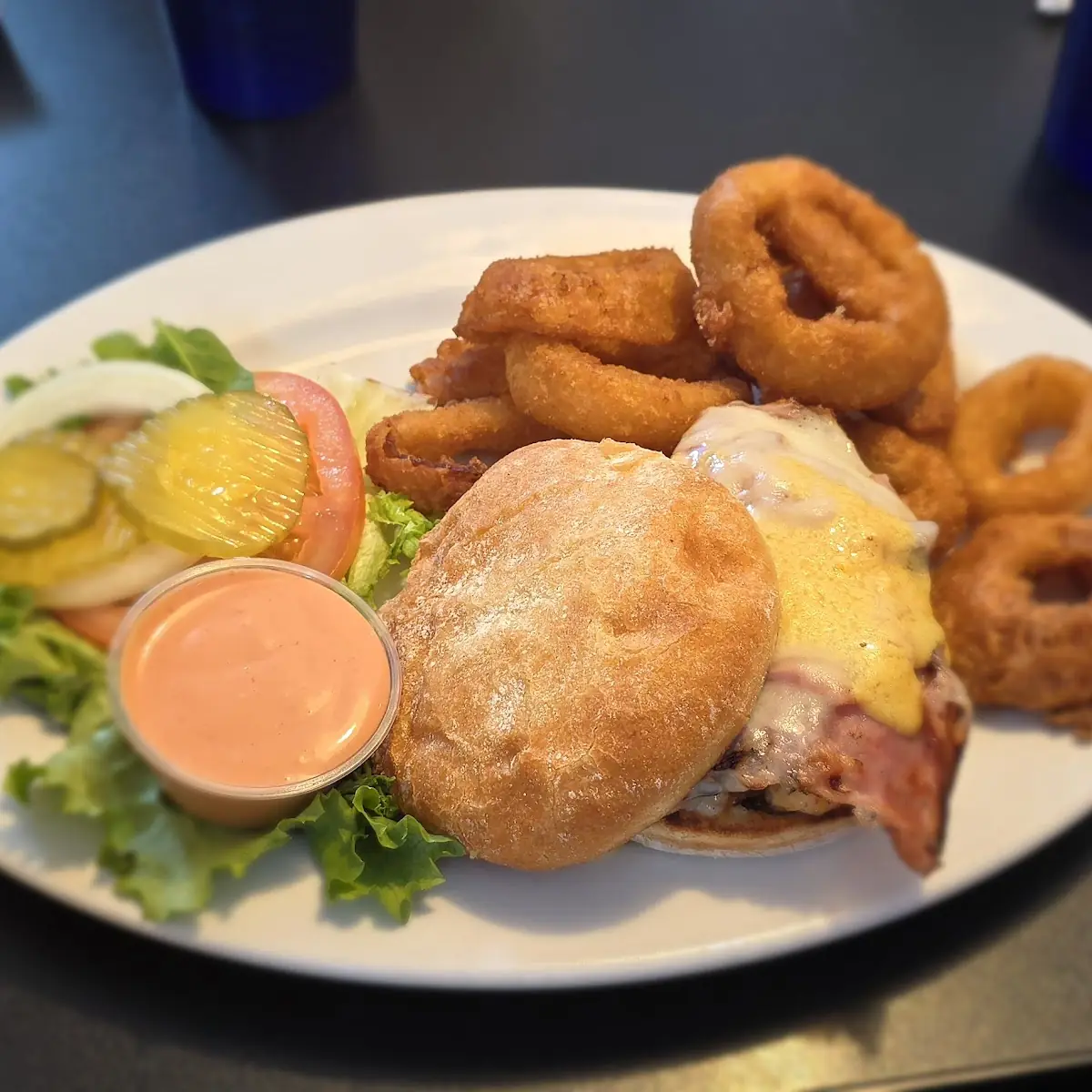 Chicken Cordon Bleu Sandwich