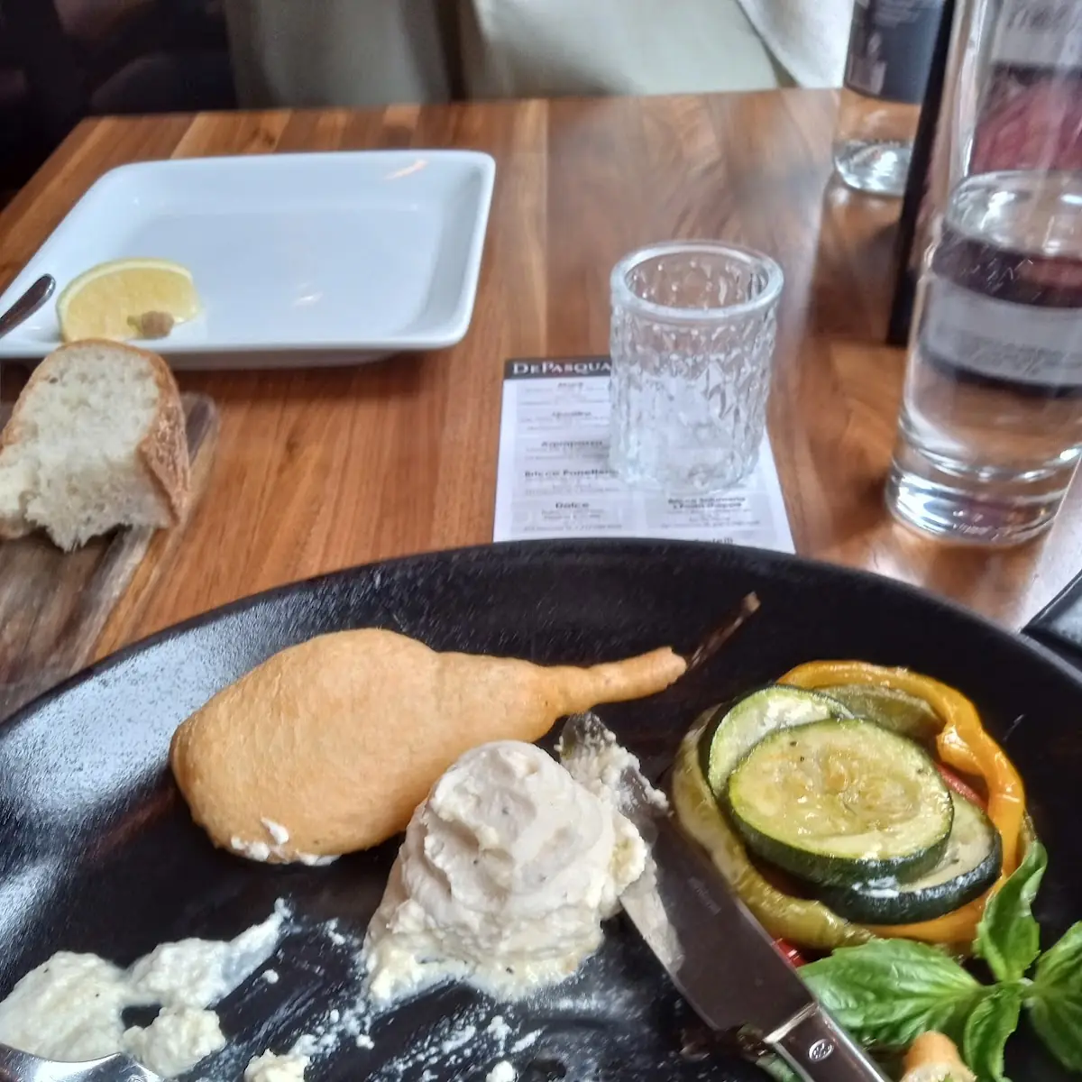 Stuffed Fried Zucchini Flower