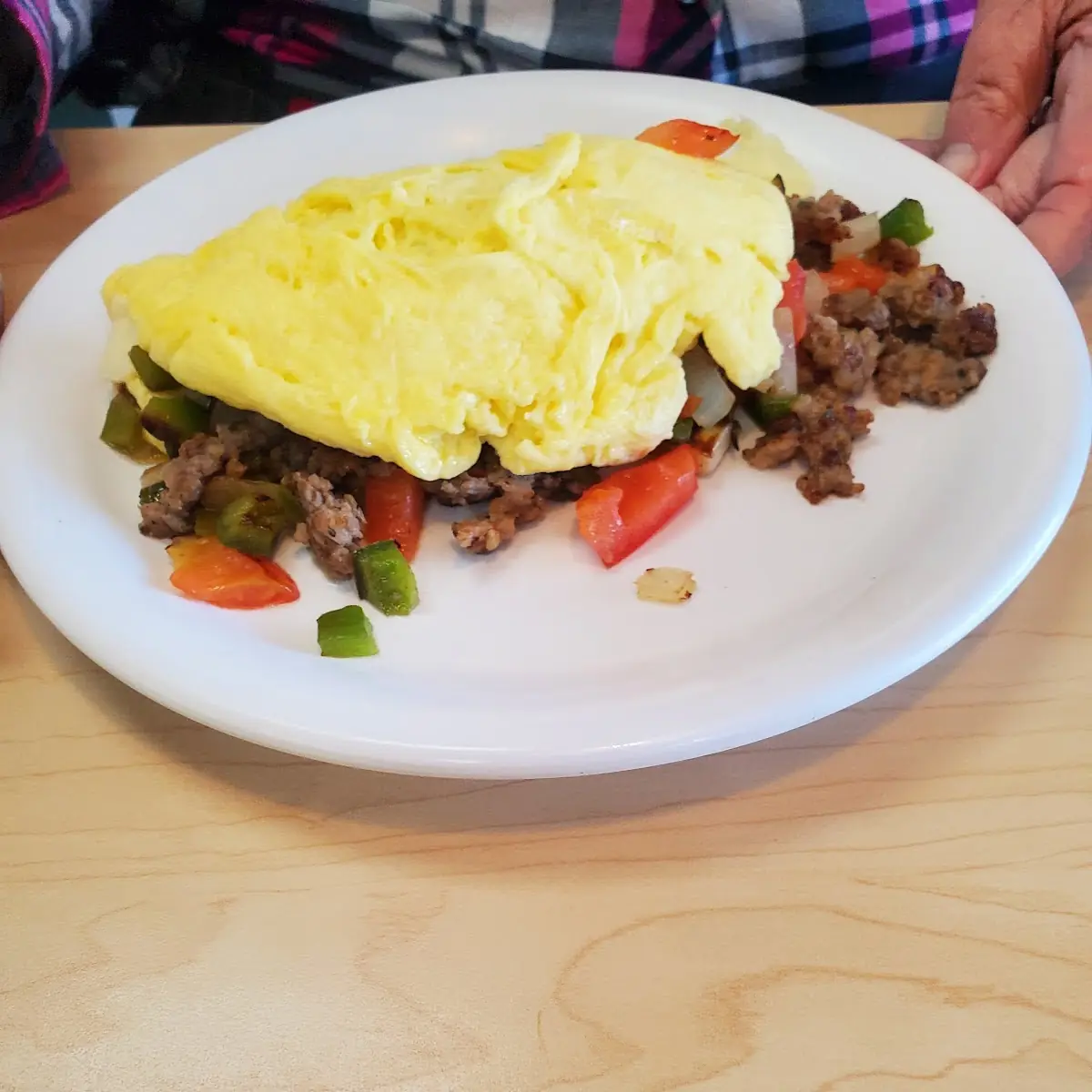 Sausage Omelette