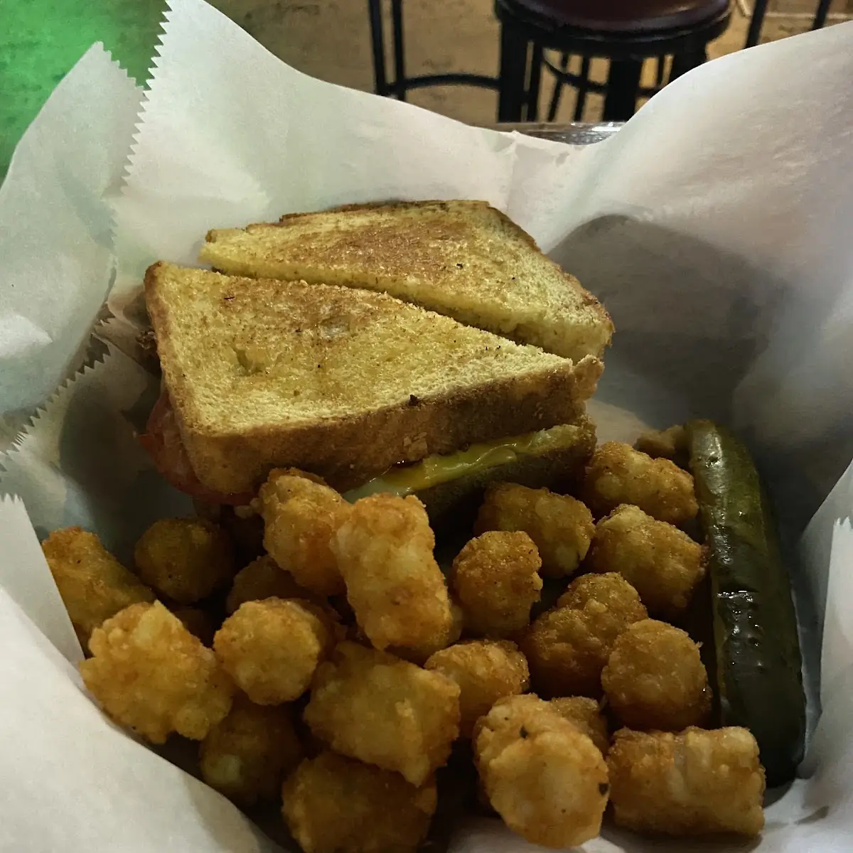 Grilled Cheese Add Bacon and Tomato