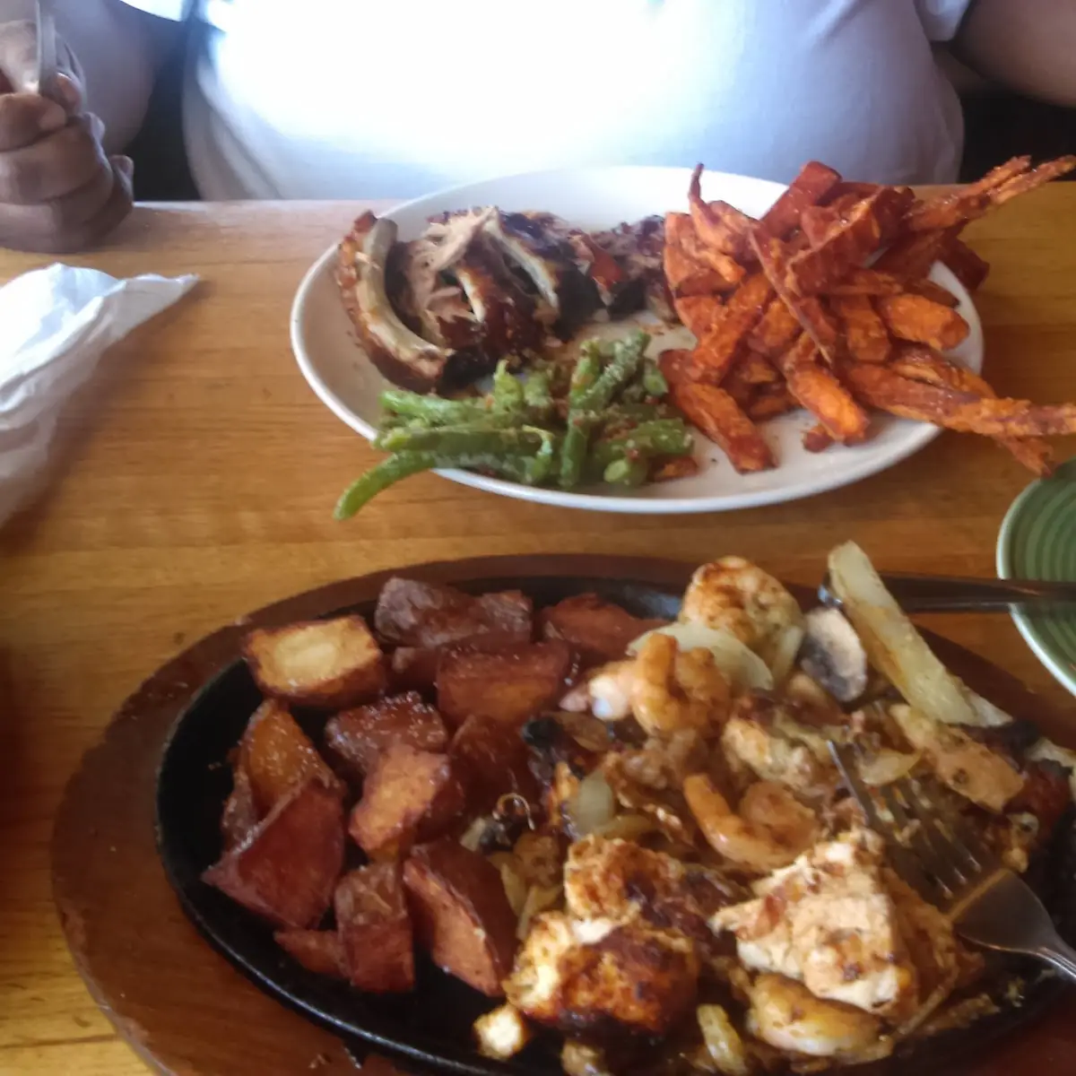 Chicken and Shrimp Fajitas