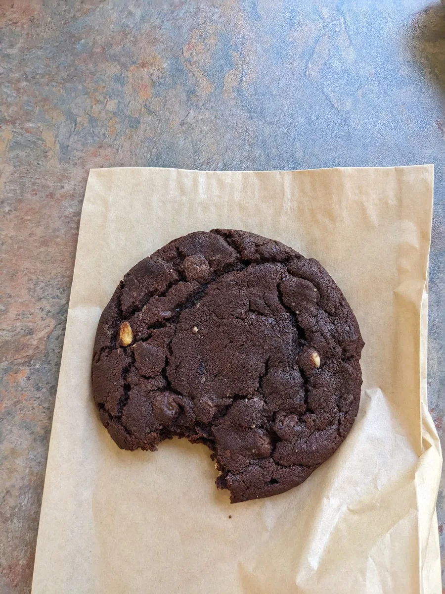 Double Chocolate Chip Cookie with Nuts