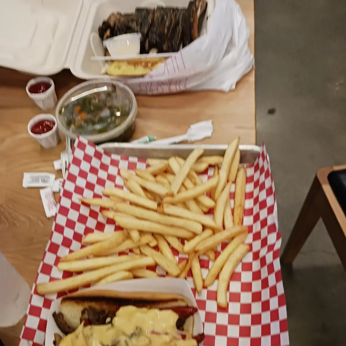Philly Cheese Steak and Fries with Cheese