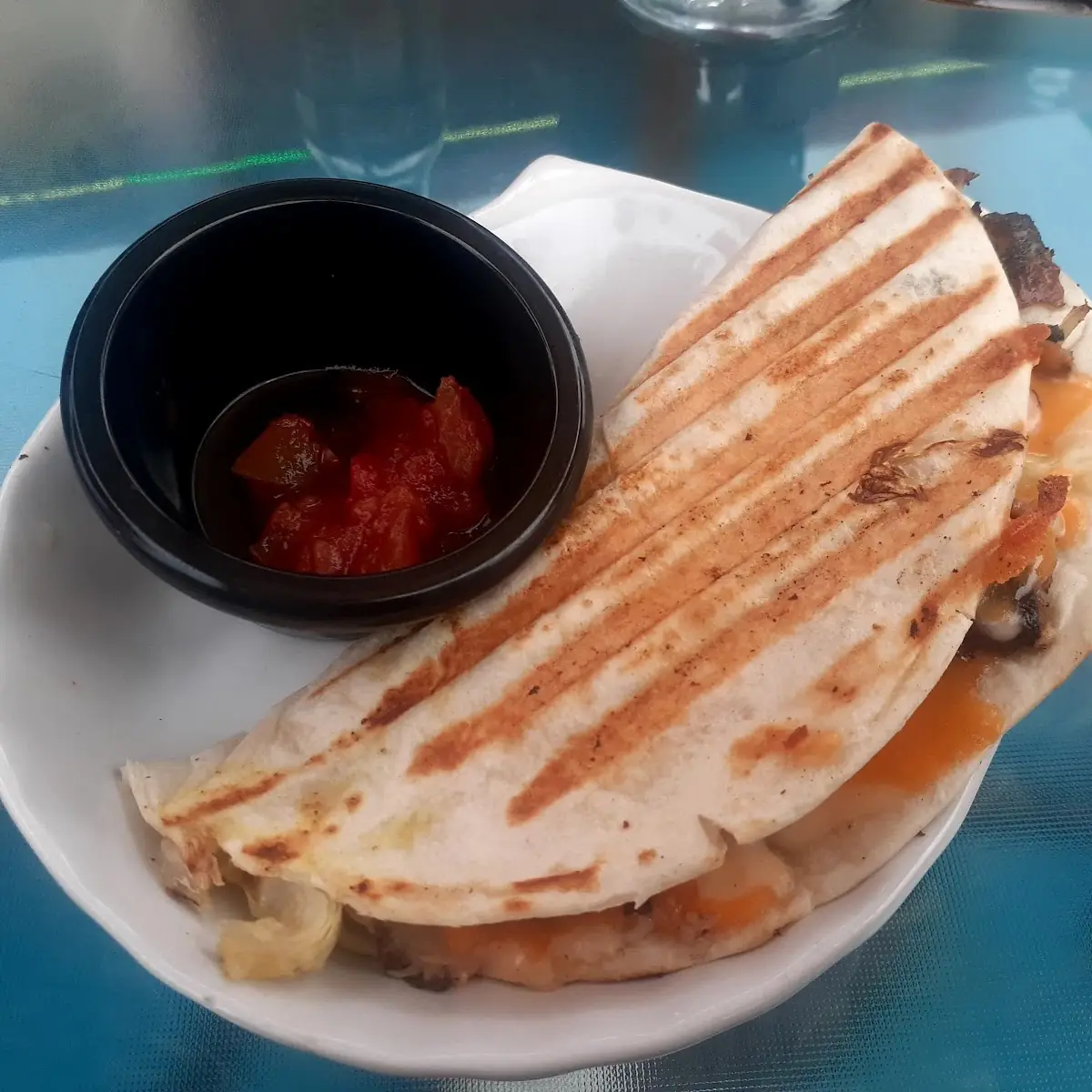 Jerk Chicken Taco Appetizer