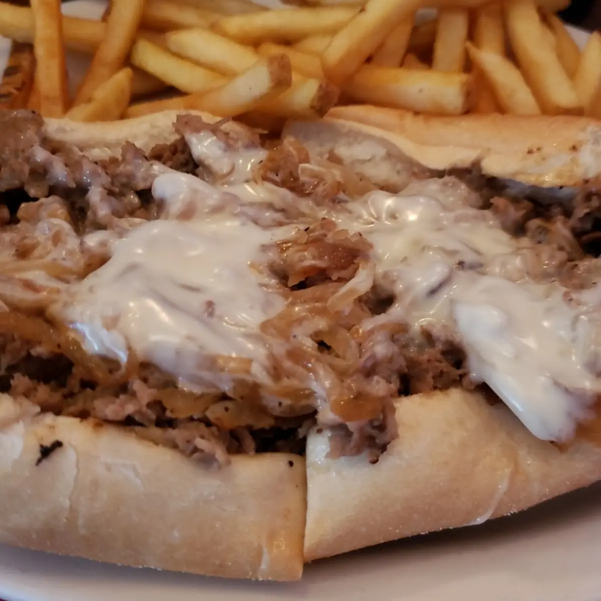 Cowboy Chicken Cheesesteak