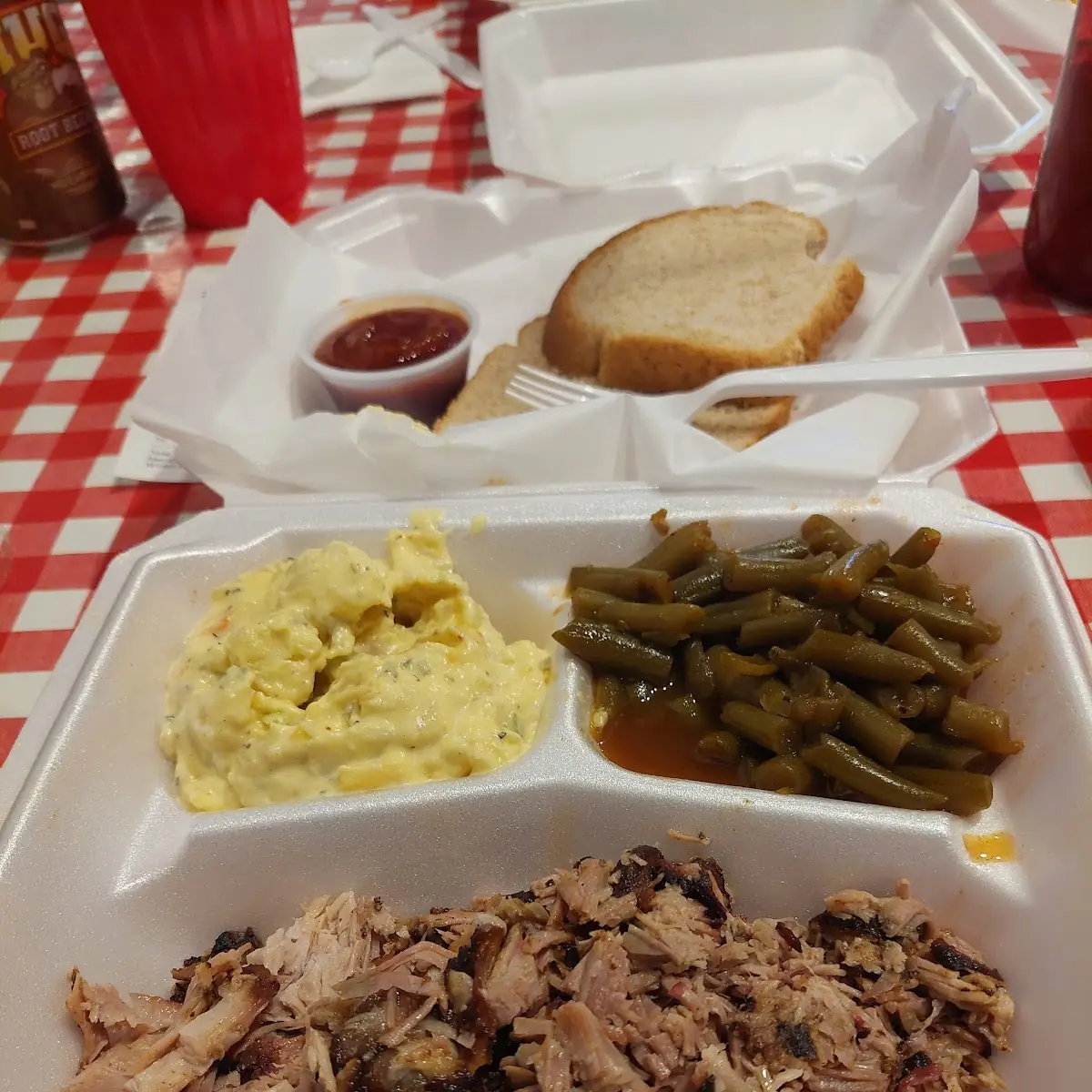 Brisket Plate with Green Beans
