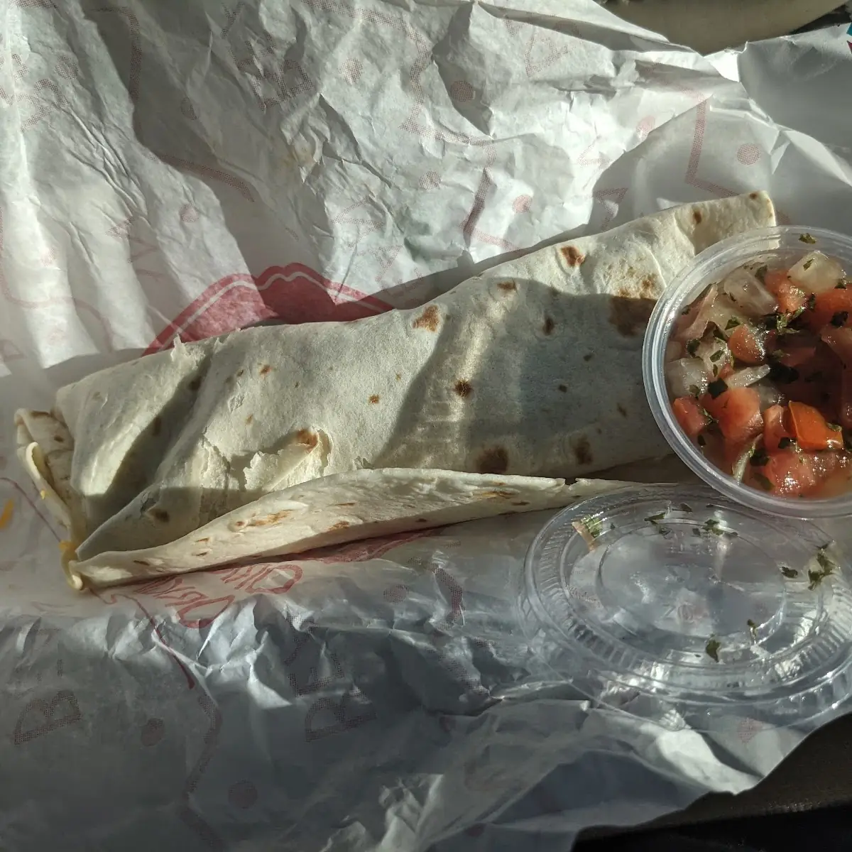 Bean and Cheese Burrito