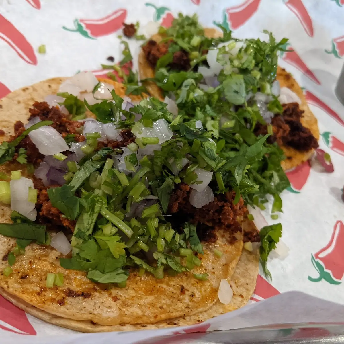 Chorizo Street Taco