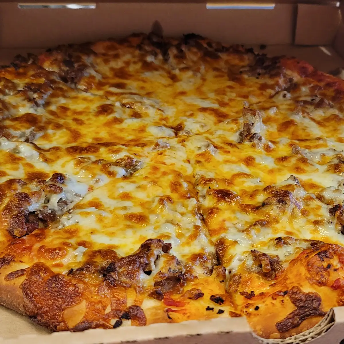 Cheesesteak Pizza