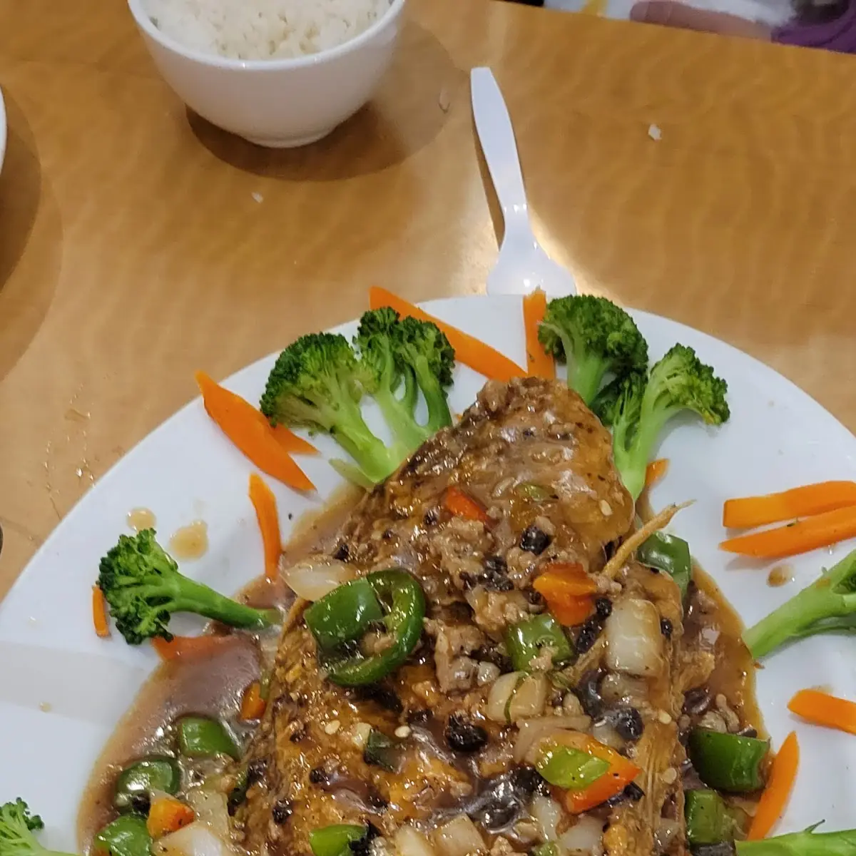 Fried Fish with Black Bean