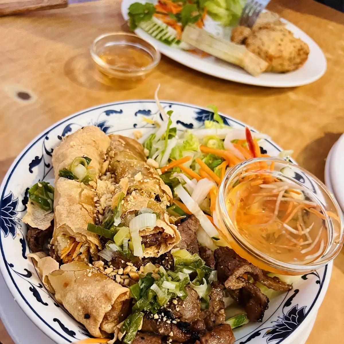Grilled Tofu & Vegetable Platter - Banh Hoi Chay