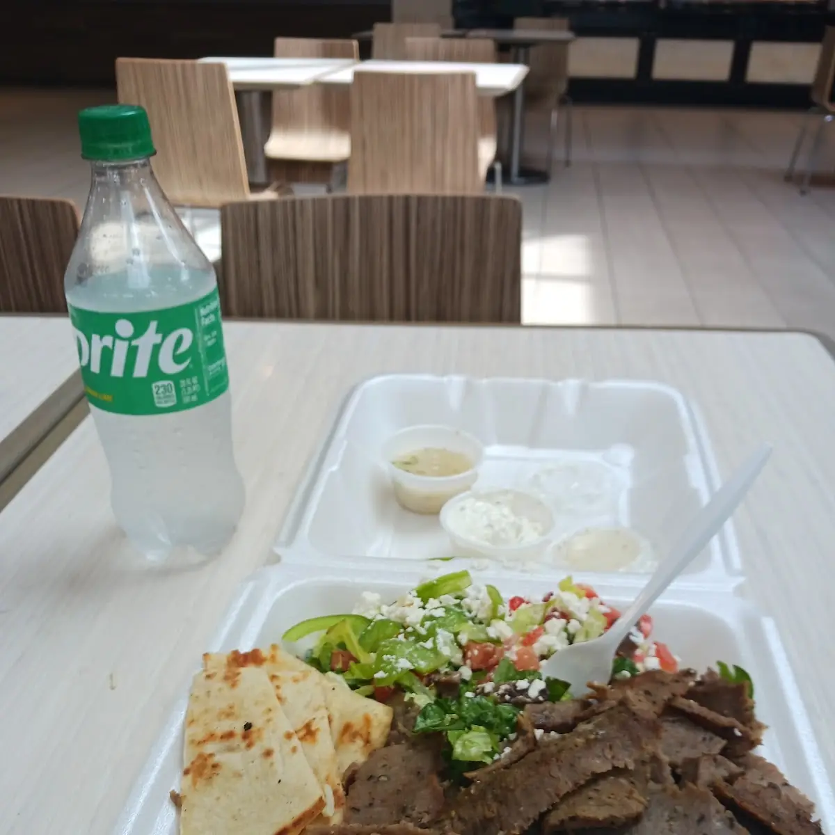 Gyro Platter with Pita Bread