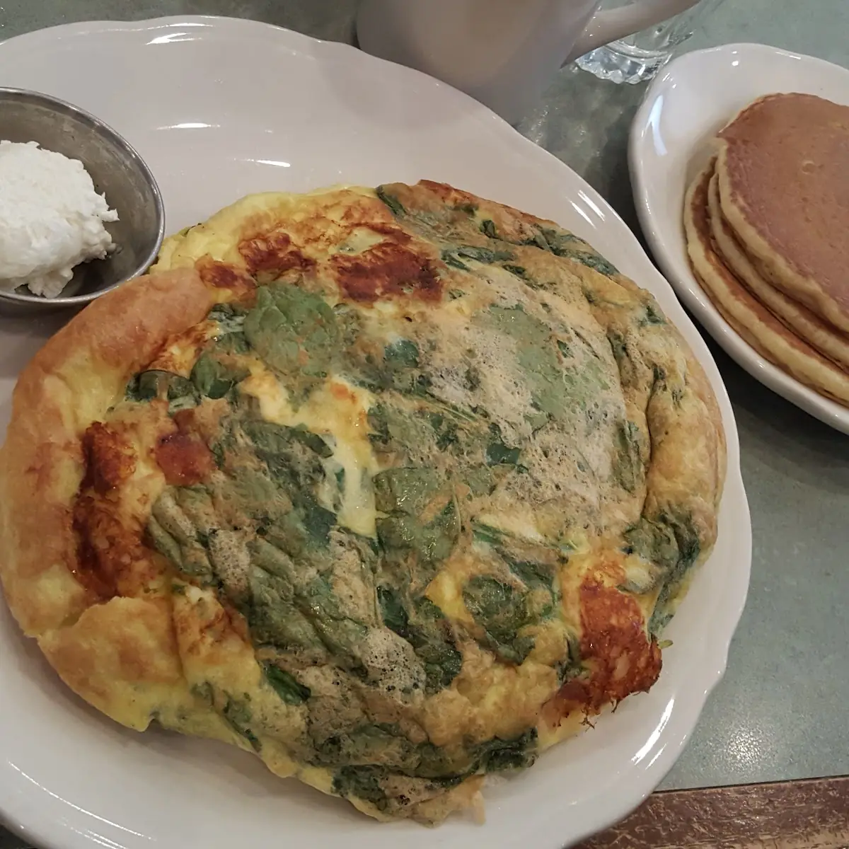 Omelet with Feta Cheese