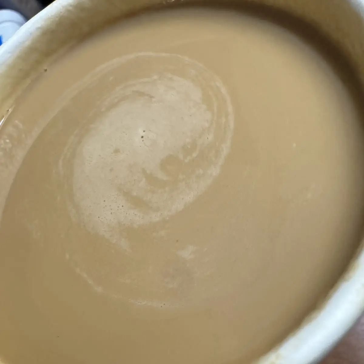 White Chocolate Salted Carmel Express with Half and Half Chicken