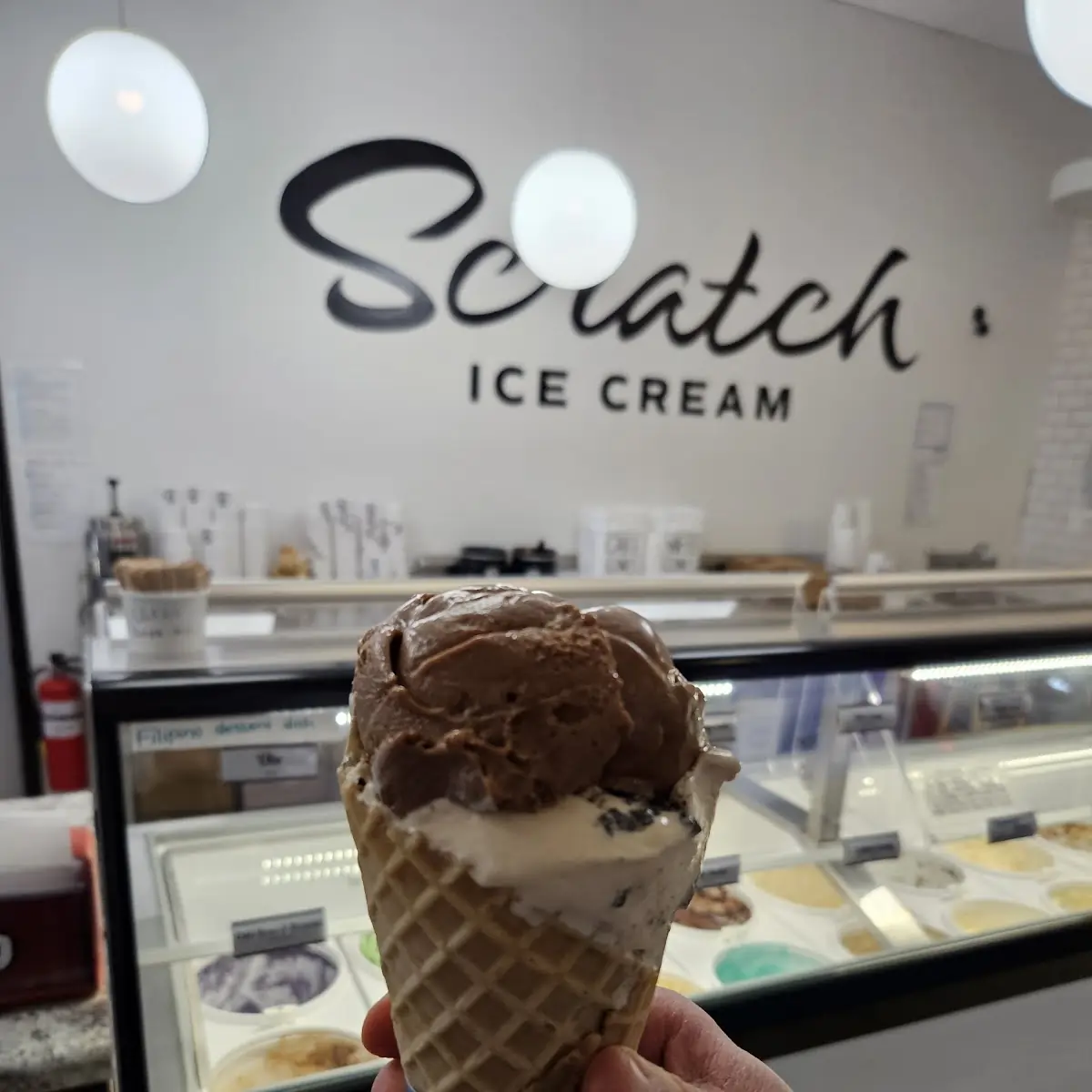 Single Scoop Waffle Cone