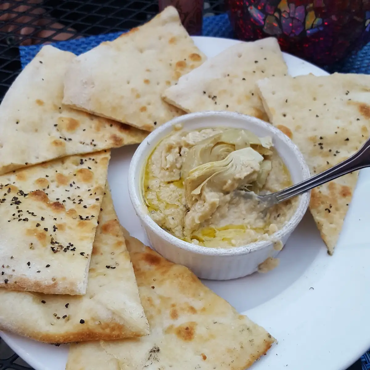 Roasted Artichoke Hummus