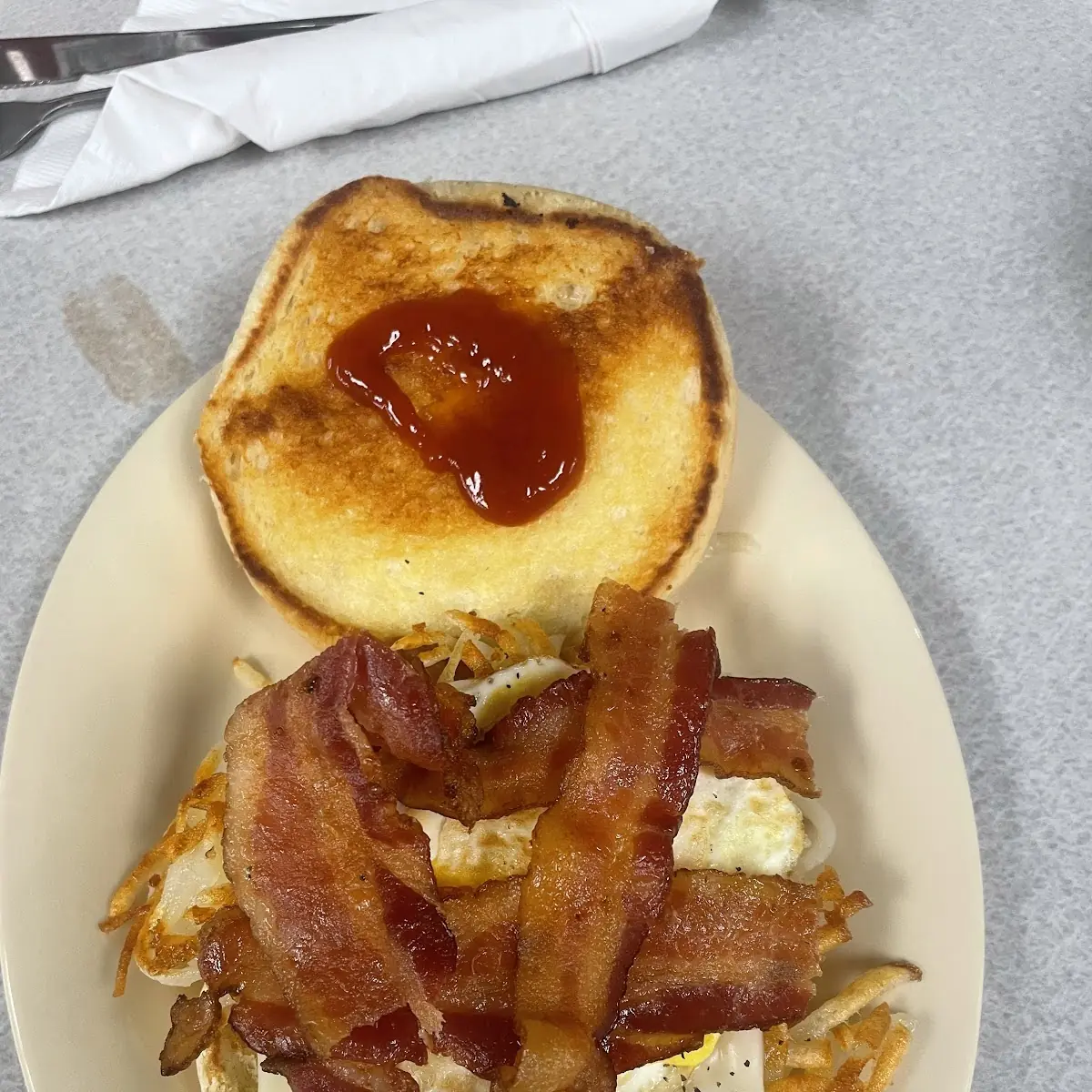 All in One Breakfast Sandwich