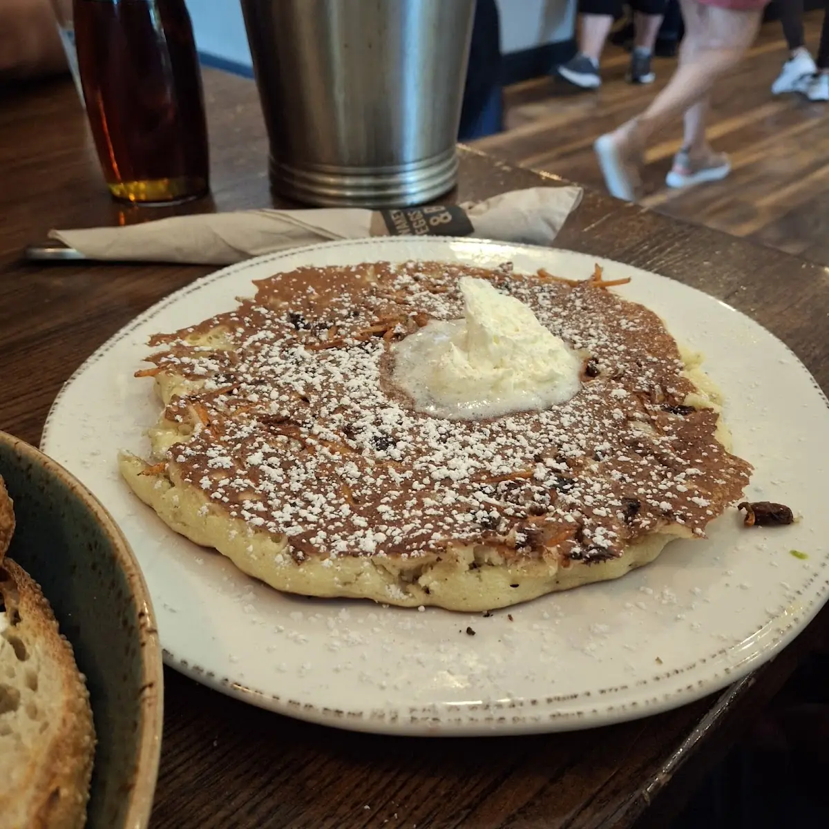 Cinnamon Chip Pancake Breakfast