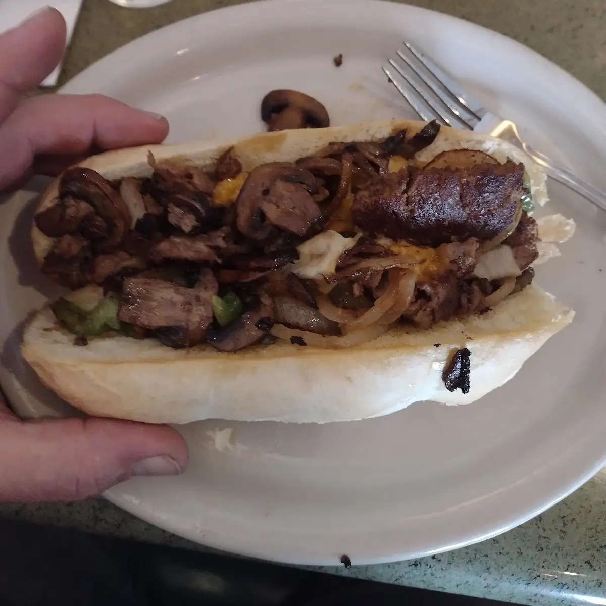 Philly Cheese Steak Sandwich