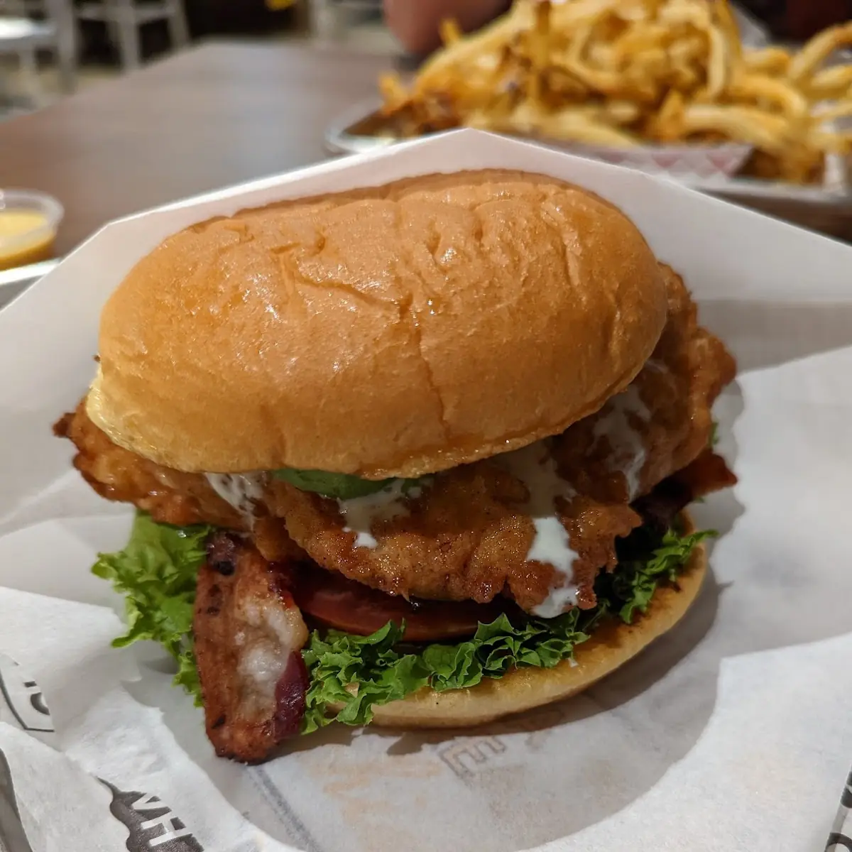Bacavo Ranch Chicken Sandwich