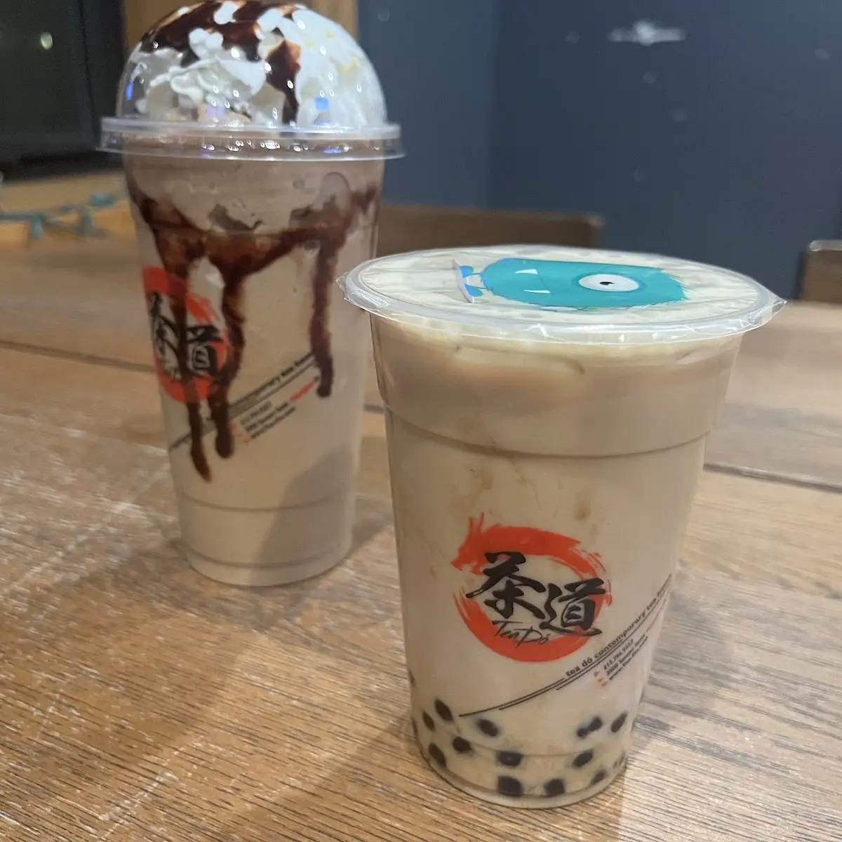 Milk Tea and Chocolate Shake