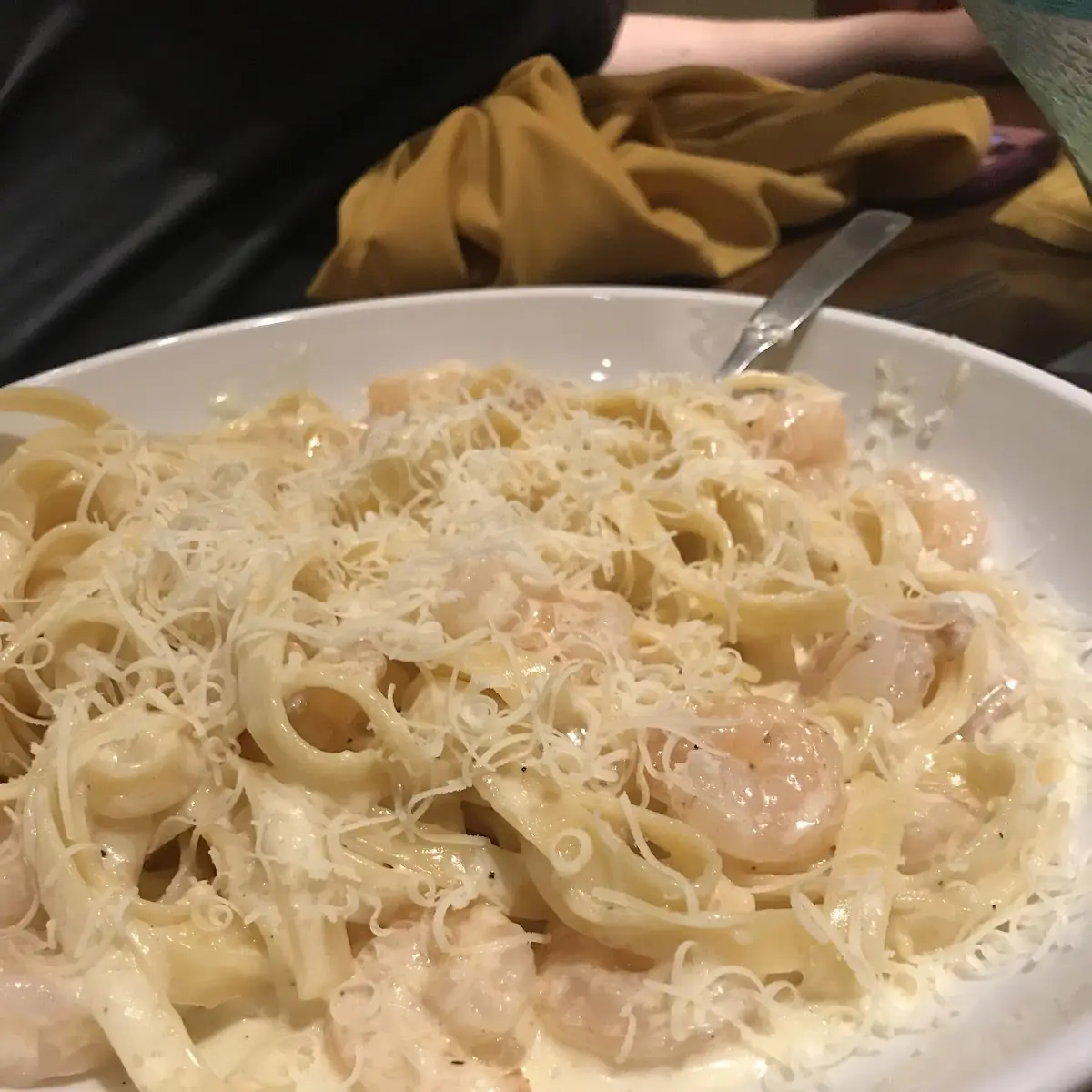 Shrimp Fettuccine Alfredo