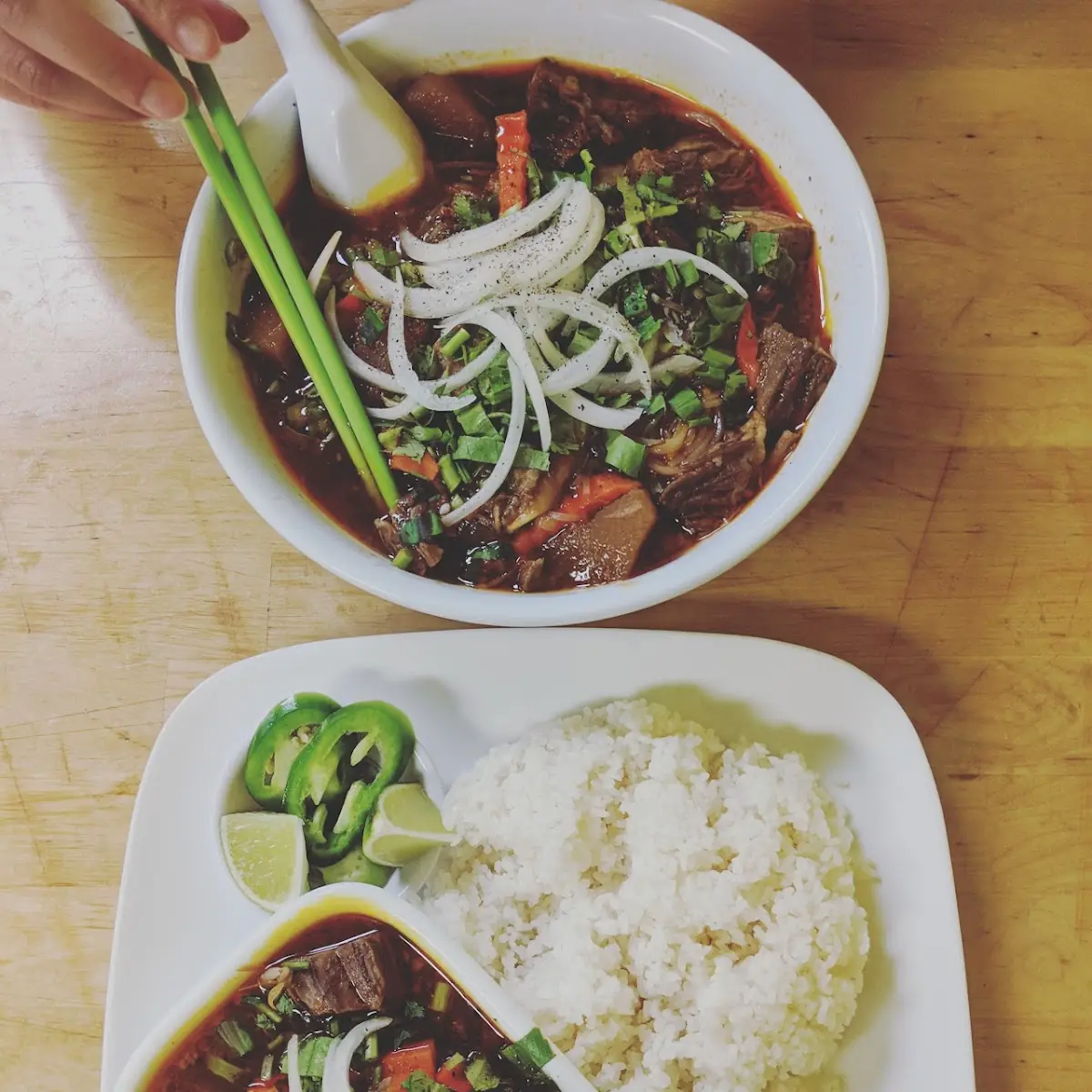 Beef Stew Noodle Soup