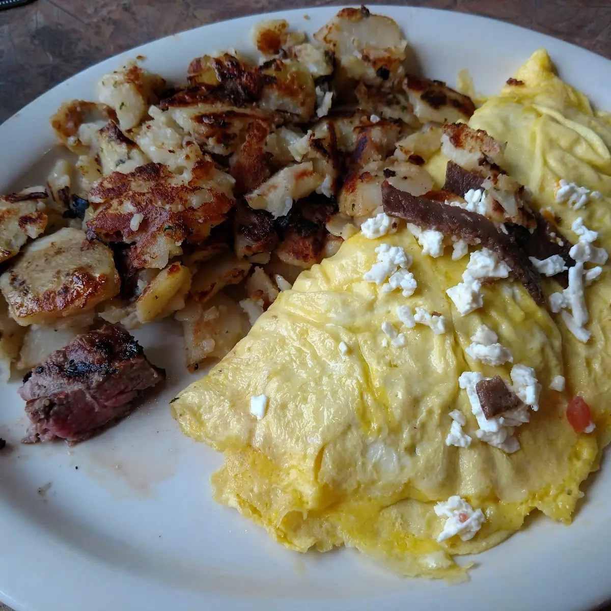 Souvlaki Breakfast Corned Beef Hash