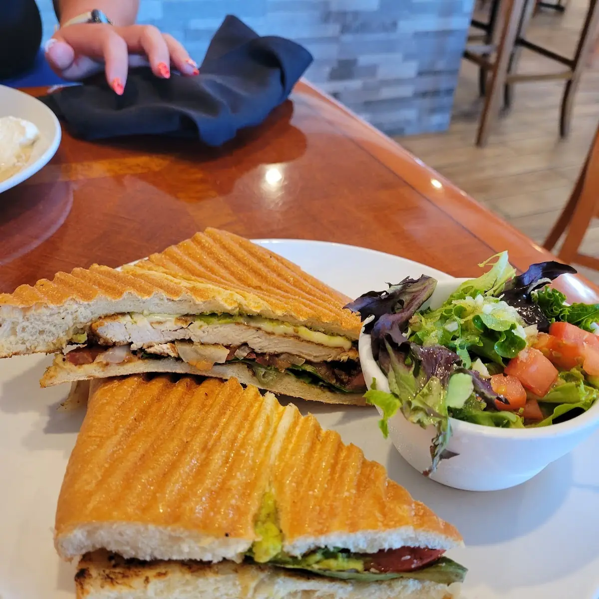 Blackened Chicken Panini