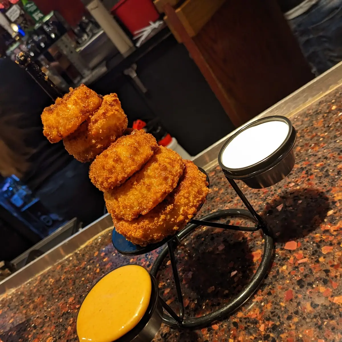 Towering Onion Rings