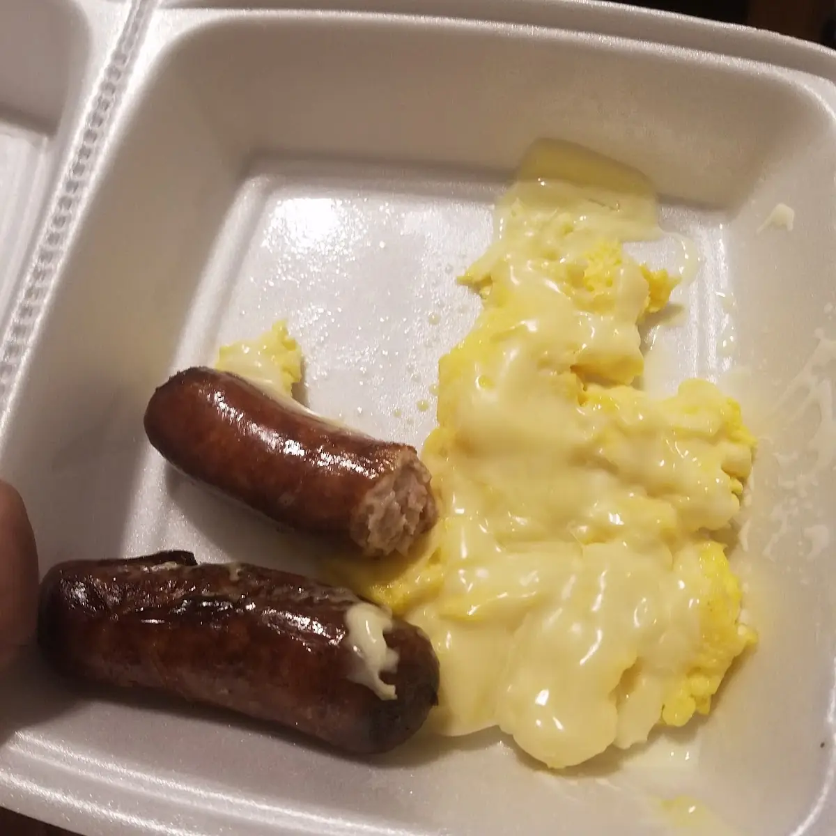 Sausage and Scrambled Eggs