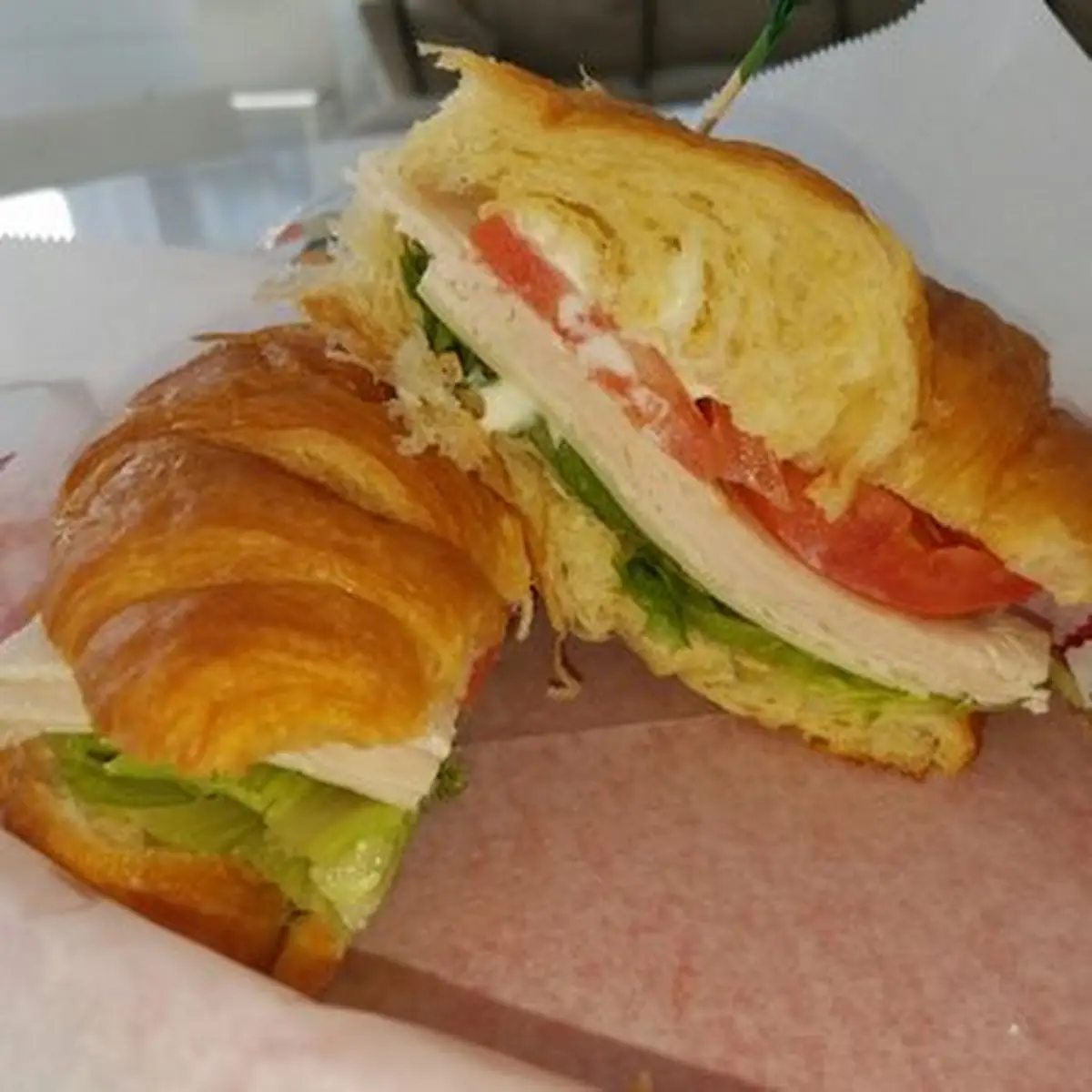 Egg and Cheese Sandwich on a Croissant