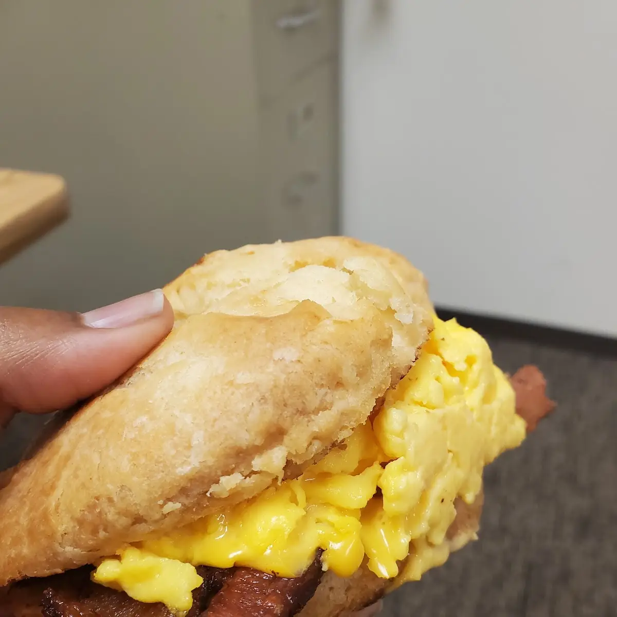 Applewood Smoked Bacon Egg and Cheese