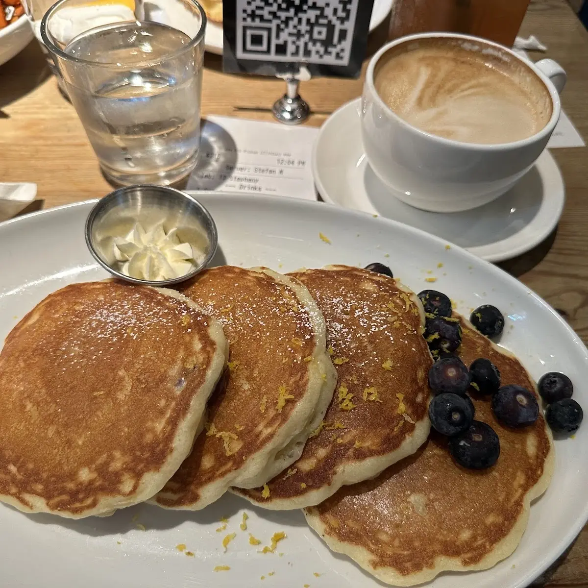 Lemon Blueberry Pancakes